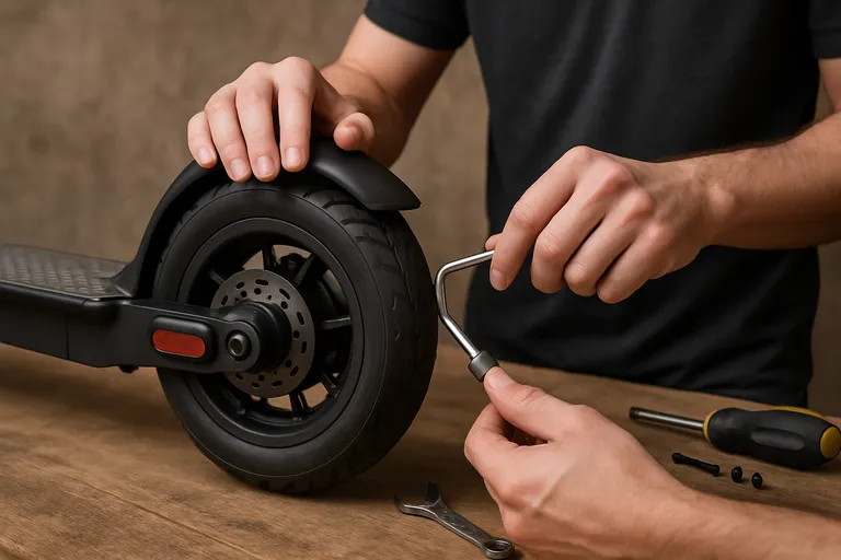 Onderhoud en reparatie van je e step